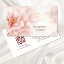 Buscar flores tarjetas de visita Oro