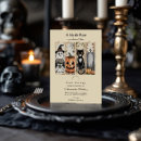 Buscar blanco y negro gótico invitaciones Invitados