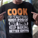 Buscar cocinar camisetas Banca