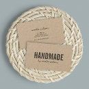 Buscar hecho a mano tarjetas de visita Rústico