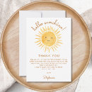 Buscar baby shower tarjetas de agradecimiento Simple
