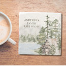 Buscar pino posavasos Acuarela