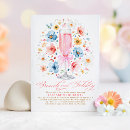 Buscar vino rosado invitaciones Floral