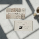 Buscar muda tarjetas de visita Elegante