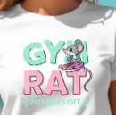Buscar gimnasio camisetas Rata de gimnasia