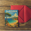Buscar vacaciones en la playa postales Ilustracion
