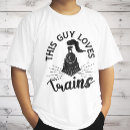 Buscar amante del tren camisetas Para todos