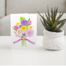Buscar manojo tarjetas Flores