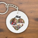 Buscar en forma de corazón llaveros Madre