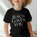 Buscar jesús me ama camisetas Cualquier niño