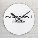 Buscar divertido relojes de pared Para ella