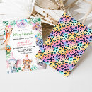 Buscar fiesta del safari invitaciones Para niños