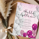Buscar 18 globos invitaciones Elegante