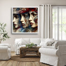 Buscar tres arte General y unisex