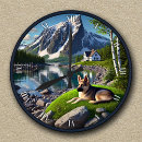 Buscar pastor relojes de pared Naturaleza