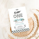 Buscar coche antiguo invitaciones Para niños