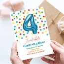 Buscar del confeti invitaciones de cumpleaños Para niños