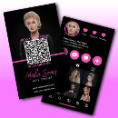 Buscar instagram tarjetas de visita Rosa
