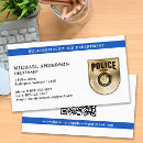 Buscar aplicación ley de tarjetas de visita Departamento de policía