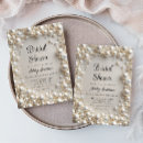Buscar pearls invitaciones Clásico