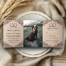 Buscar herradura boda invitaciones Vaquero