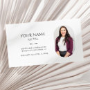 Buscar beige y blanco tarjetas de visita Administrativos