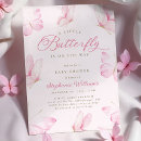 Buscar mariposa rosada invitaciones Futura madre