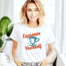 Buscar espresso camisetas De café