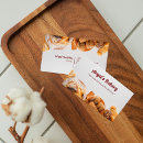Buscar chocolate caliente tarjetas de visita Panadería