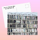 Buscar estante para libros postales Amante de los libros