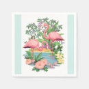 Buscar flamencos rosados servilletas Flores