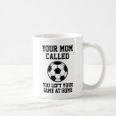 Buscar portero del fútbol tazas Divertido