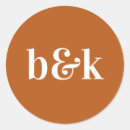 Buscar iniciales del boda pegatinas Moderno