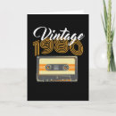 Buscar hecho en 1980 tarjetas Vintage