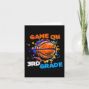 Buscar juego de baloncesto tarjetas Niños