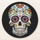 Buscar dia de los muertos posavasos Floral
