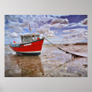Buscar barco rojo posters Mar