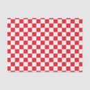 Buscar blanco y rojo papel de seda Extracto