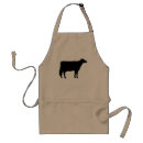 Buscar vaca blanco y negro delantales General y unisex