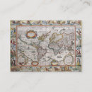 Buscar geografía tarjetas de visita Tierra