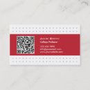 Buscar alumnos tarjetas de visita Educación