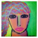 Buscar retrato abstracto azulejos Colorido