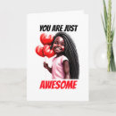 Buscar chica afroamericano tarjetas Para todos