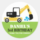 Buscar excavadoras pegatinas Para niños