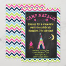 Buscar el glamping invitaciones Chica
