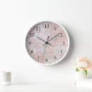 Buscar rosas vintage relojes de pared Romántico
