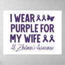 Buscar enfermedad de alzheimer posters Morado