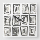 Buscar geométrico abstracto relojes de pared Contemporáneo