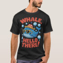 Buscar ballena del dibujo animado camisetas Divertido