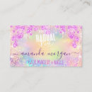 Buscar perlado tarjetas de visita Holográfico